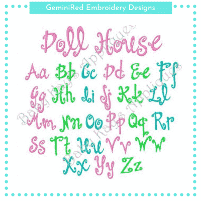 Doll House Font {Four Sizes}
