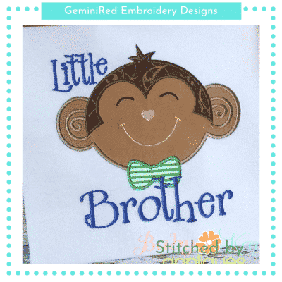 Little Brother Monkey {Three Sizes}