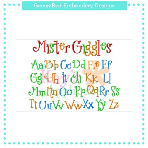 Mister Giggles Font {Four Sizes}