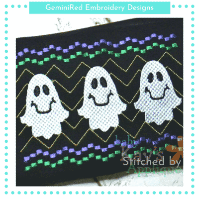 Ghost Faux Smock {Three Sizes}