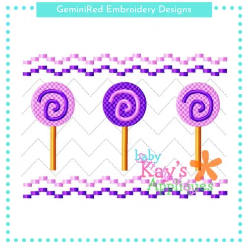 Lollipop Faux Smock {Three Sizes}