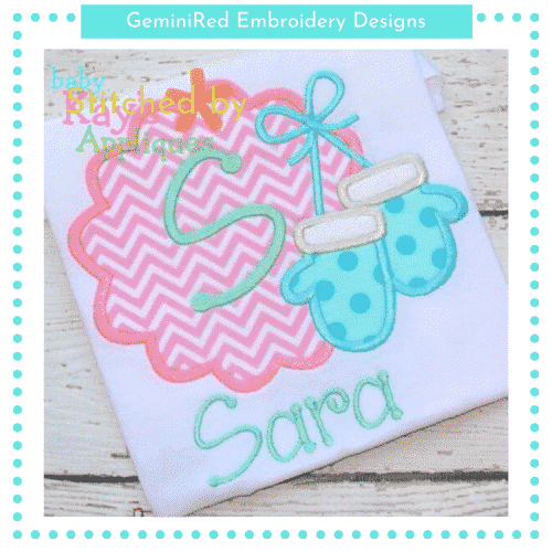 Mittens Patch {Four Sizes}