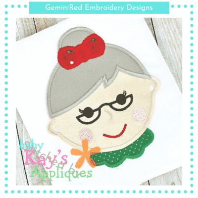 Mrs. Claus {Four Sizes}