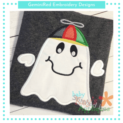Propeller Hat Ghost {Four Sizes}