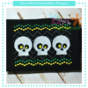 Skull Faux Smock {Three Sizes}