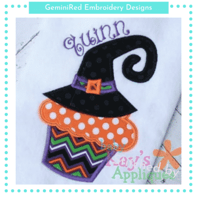 Witch Hat Cupcake {Four Sizes}