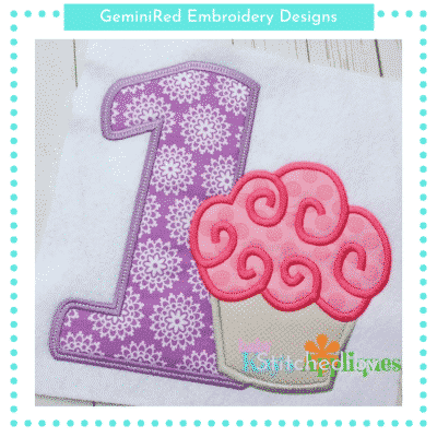 Cupcake Numbers {Four Sizes}