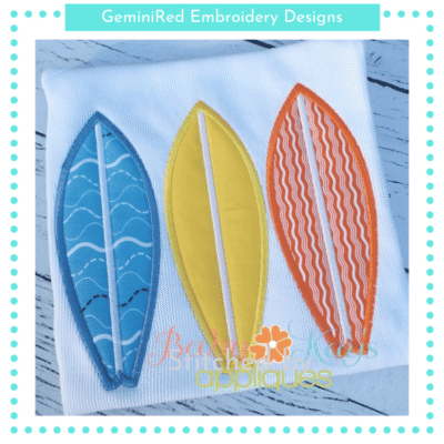 Surfboard Trio {Four Sizes}