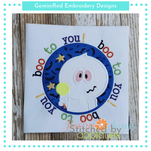 Boo to You Ghost Frame {Four Sizes}