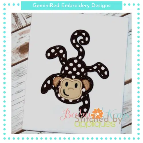 Hanging Monkey Boy {Four Sizes}