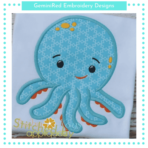 Sweet Octopus Boy {Four Sizes}