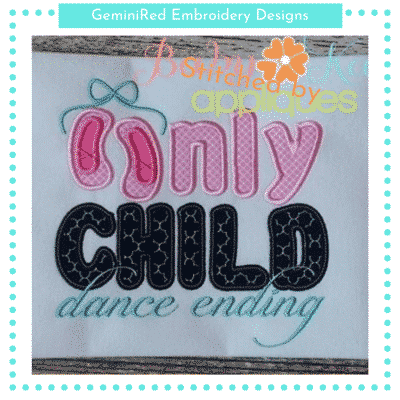 Only Child (Dance Ending) Ballet {Four Sizes}