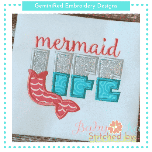 Mermaid Life {Four Sizes}