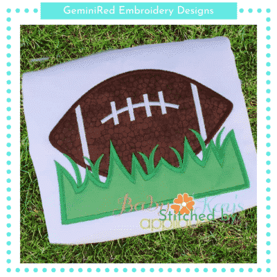 Football in Grass {Four Sizes}