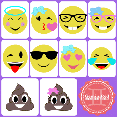 CUT FILE - Emojis Set