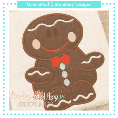 Chubby Gingerbread {Four Sizes}