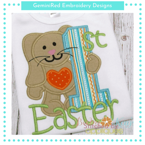 1st Easter Bunny {Four Sizes}