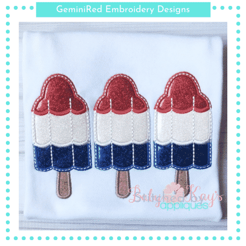 Bomb Pop Trio {Four Sizes}