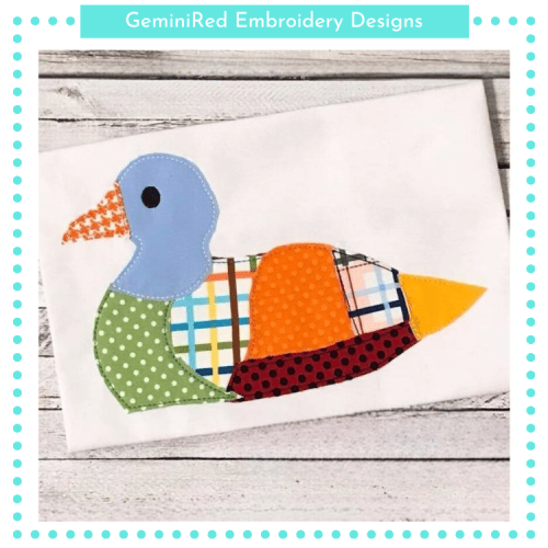 Duck Patchwork {Four Sizes}