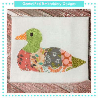 Duck Patchwork {Four Sizes}