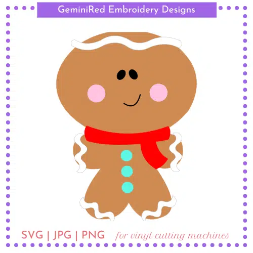 CUT FILE - Gingerbread Boy