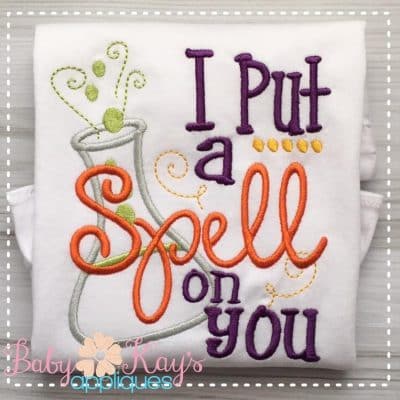"I Put a Spell On You" Design {Four Sizes}