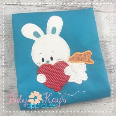 Super Bunny with Heart {Four Sizes}