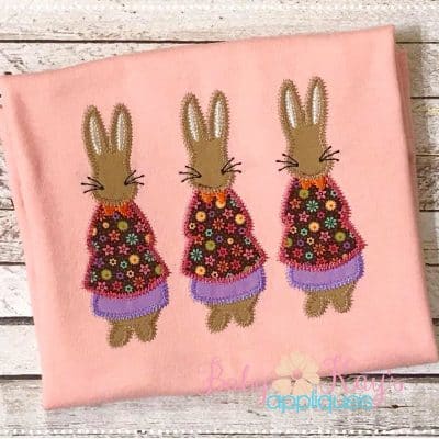 Ms Rabbit Trio {Four Sizes}