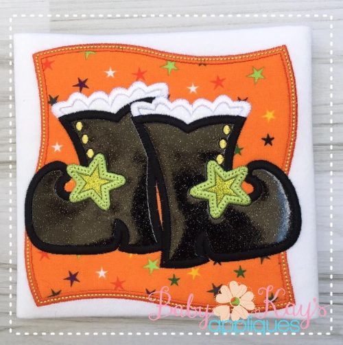 Framed Small Witch Boots {Four Sizes}