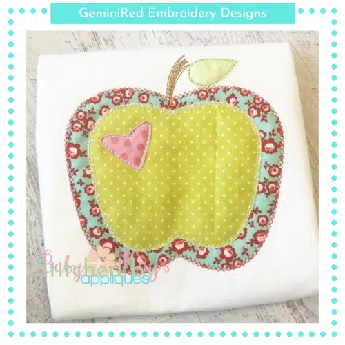 Apple Patchwork {Four Sizes}