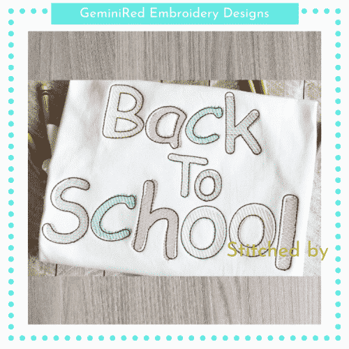 Back to School Sketch Font {Six Sizes}