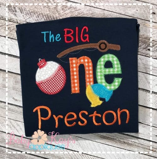 "The Big One" Fishing Design {Four Sizes}