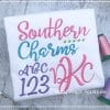 Southern Charms Font {Five Sizes}