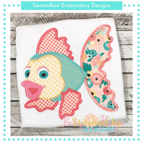 Fancy Goldfish Girl {Four Sizes}