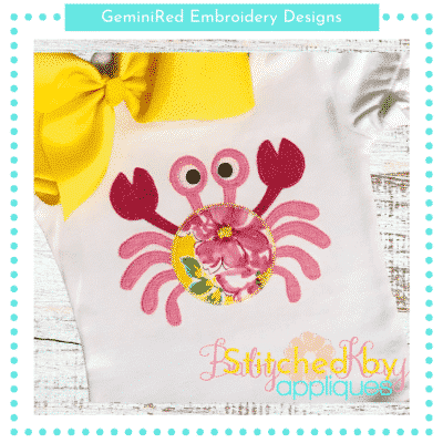 Crabby Blanket Stitching {Four Sizes}