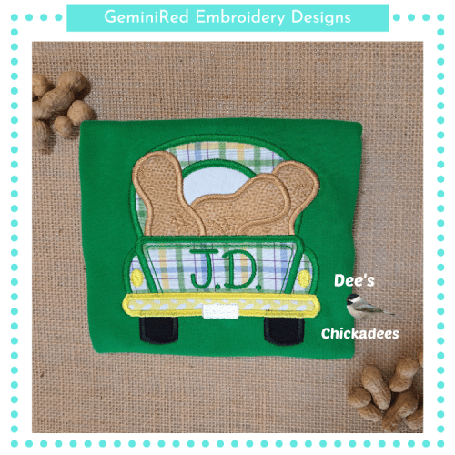 Vintage Truck with Peanuts {Four Sizes}