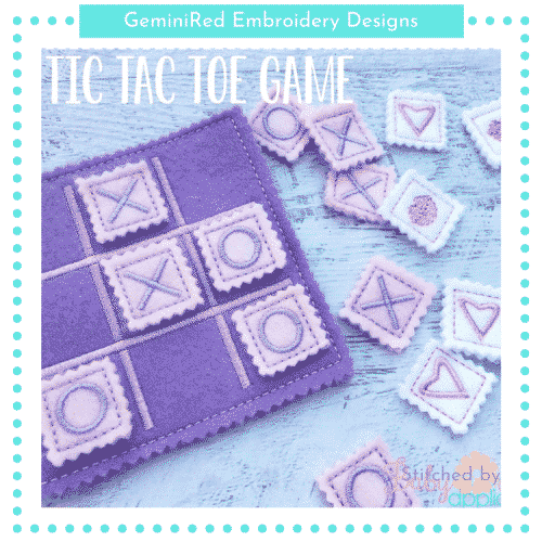 Tic Tac Toe Game {Two Sizes}