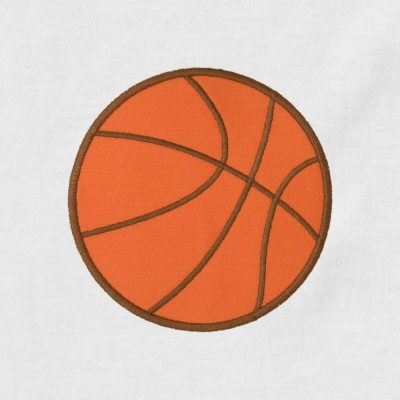 Basketball (Ball) Appliqué {Four Sizes}