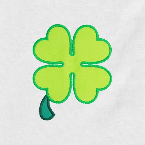 Four Leaf Clover Appliqué {Four Sizes}