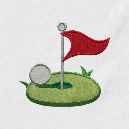 Golf Green Appliqué {Four Sizes}