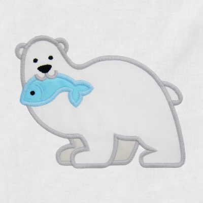 Polar Bear Appliqué {Four Sizes}