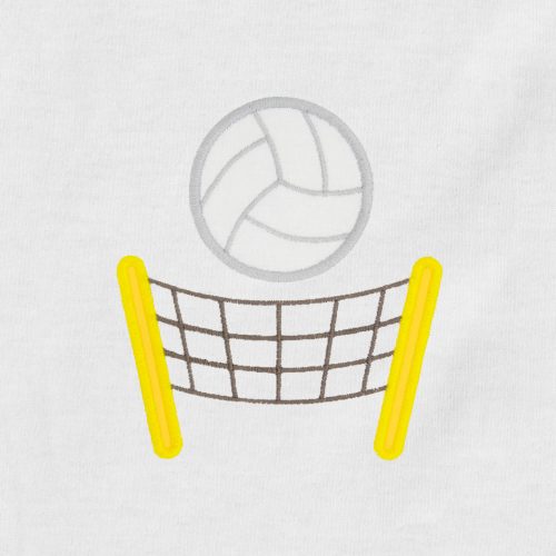 Volleyball Ball Appliqué {Four Sizes}