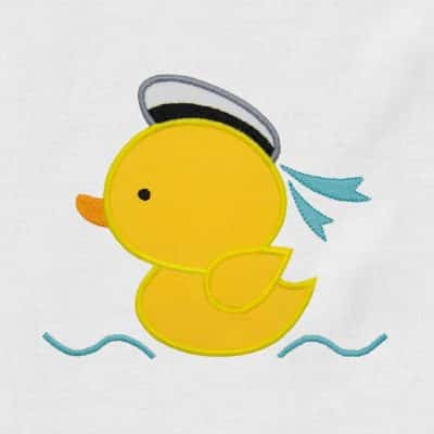 Sailor Duck Appliqué {Four Sizes}