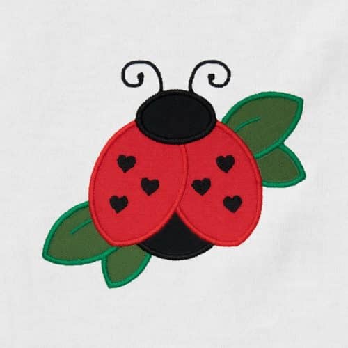 Ladybug Appliqué {Four Sizes}