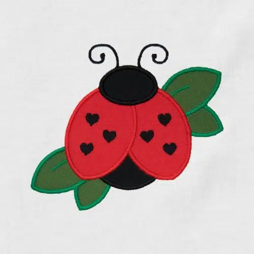 Ladybug Appliqué {Four Sizes}