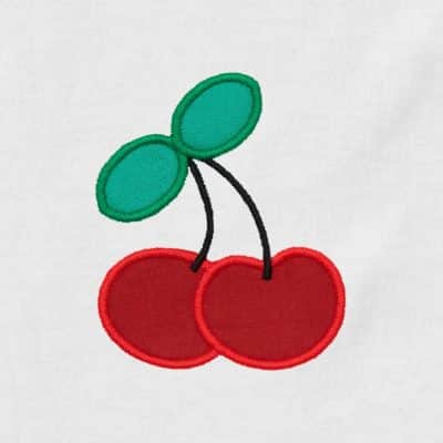Cherries Appliqué {Four Sizes}