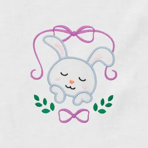 Sleepy Bunny Appliqué {Four Sizes}