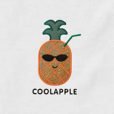 Cool Pineapple Appliqué {Four Sizes}