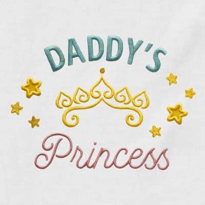 Daddy's Princess Crown {Four Sizes}