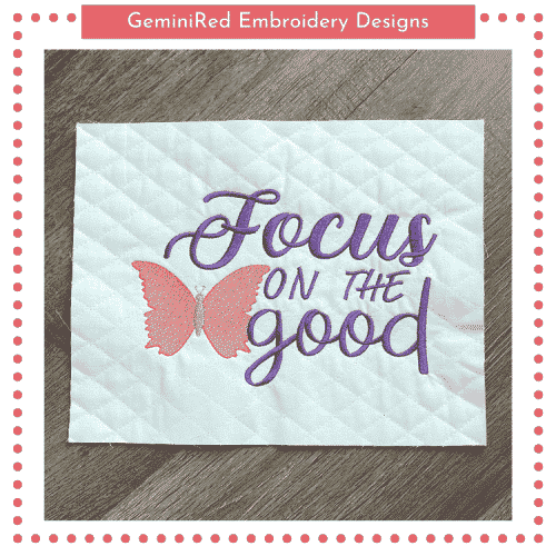 Focus on the Good {Five Sizes}